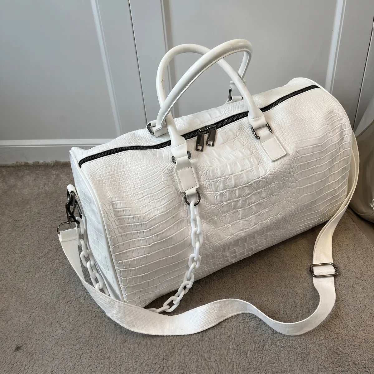 🤍 Ivory White Weekender™